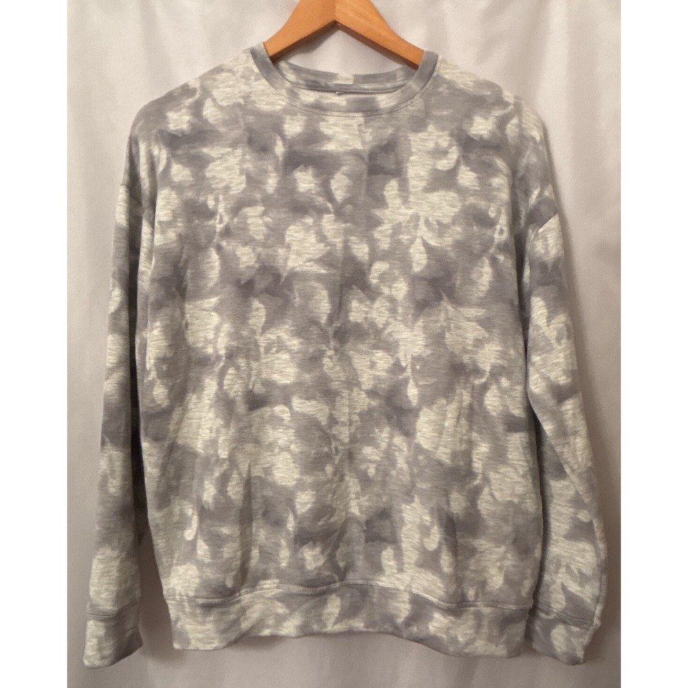 Athleta Studio To Gray Street Print‎ Balance Pullover Sweatshirt Sz XXS